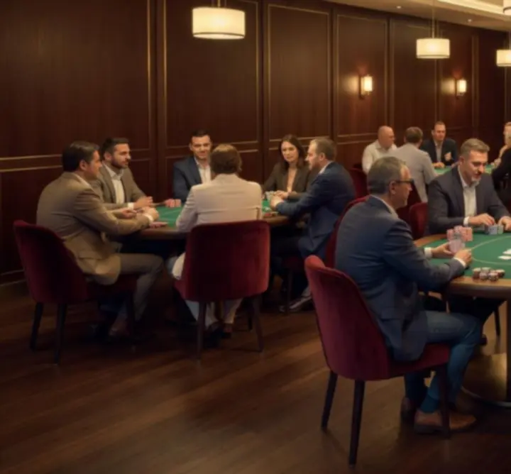 Hangulatos póker est a Buda Dining Hub elegáns termében